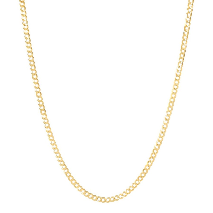 Jewelry BE Jewelry | 18" Comfort Curb Chain - 2.6Mm