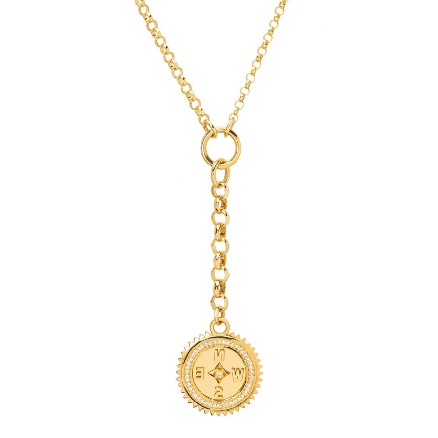 Jewelry Foundrae | Small Belcher Chain - Internal Compass