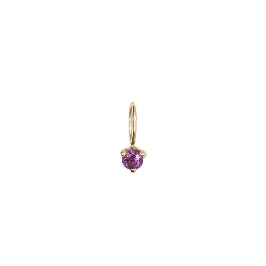 Jewelry WWAKE | Birthstone Charm - Amethyst