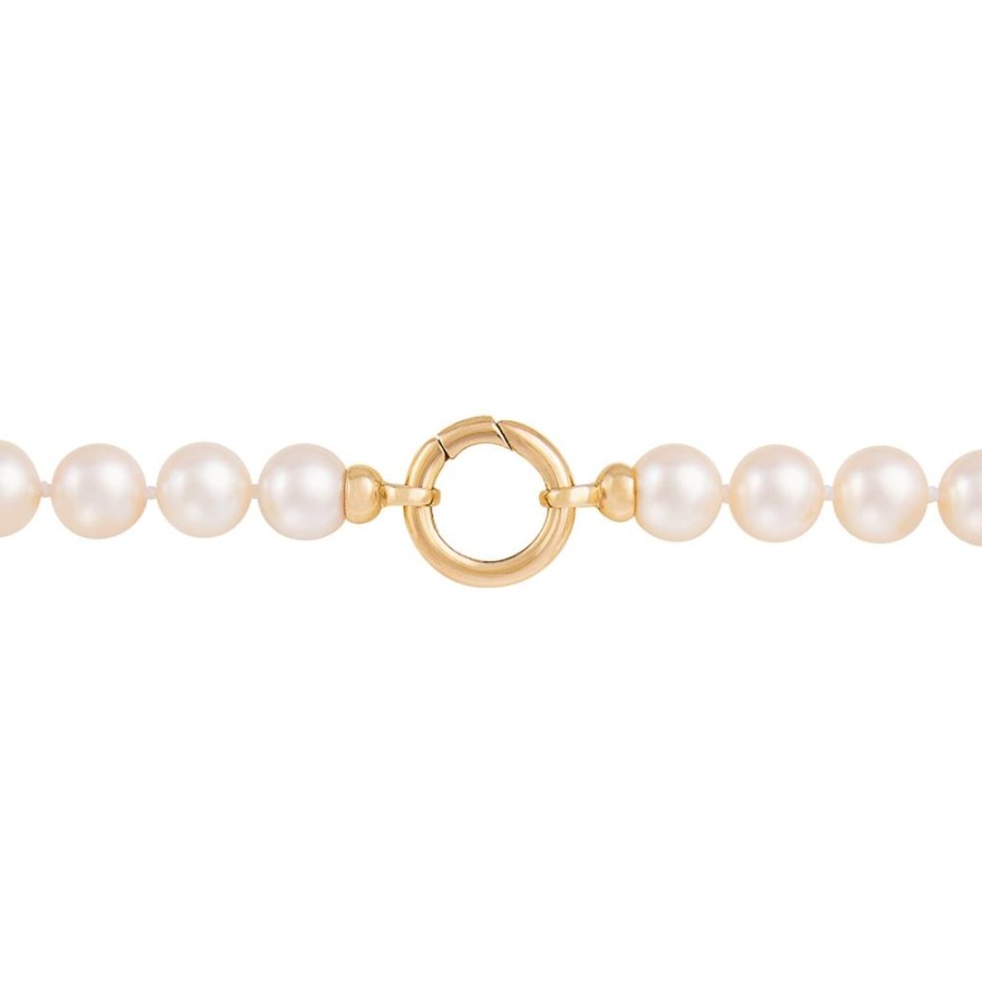 Jewelry Storrow | 8.5Mm Japanese Akoya Pearl Howie Necklace - 22"