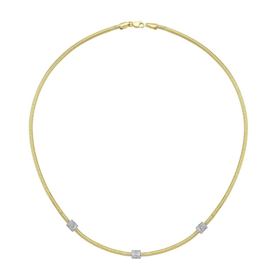 Jewelry Melis Goral | 3 Stone Vibe Necklace