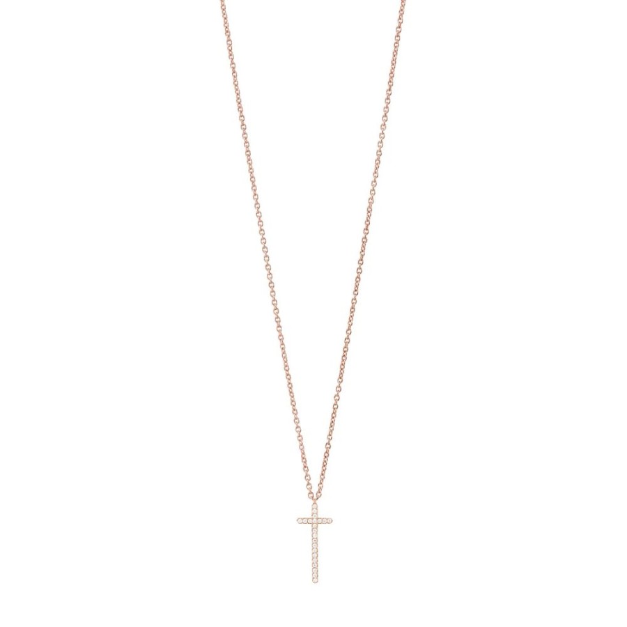 Jewelry Diane Kordas | Mini Cross Necklace