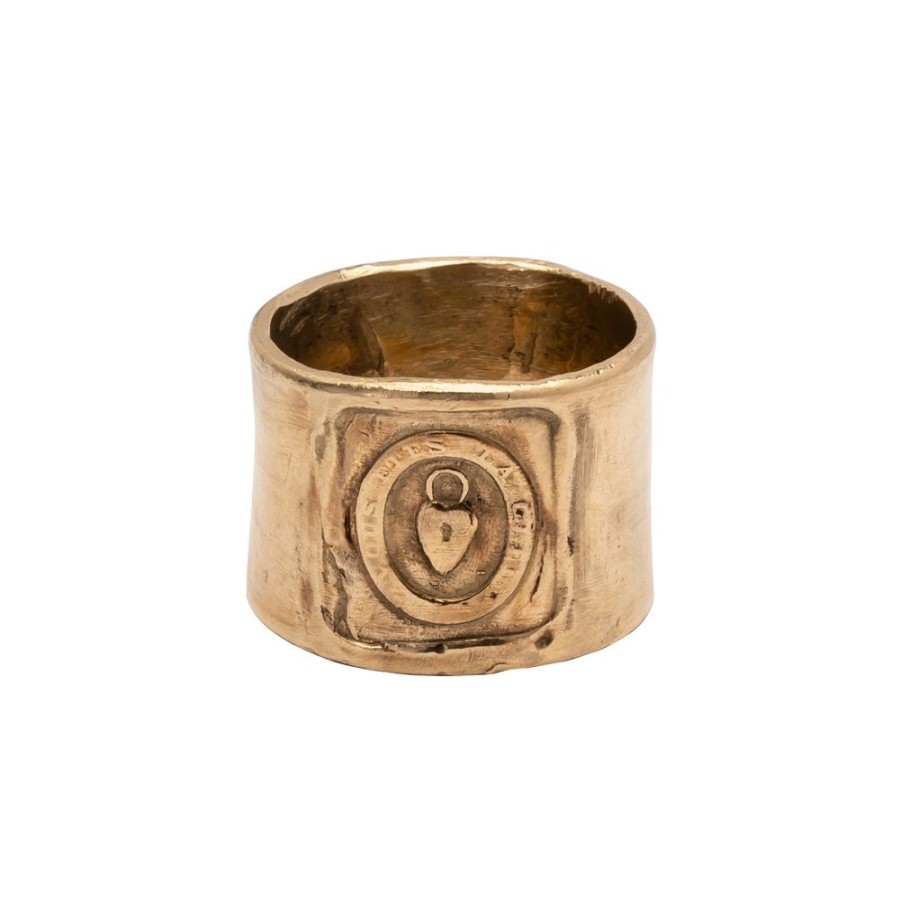 Jewelry James Colarusso | Vous Ete Cle Ring - Yellow Gold