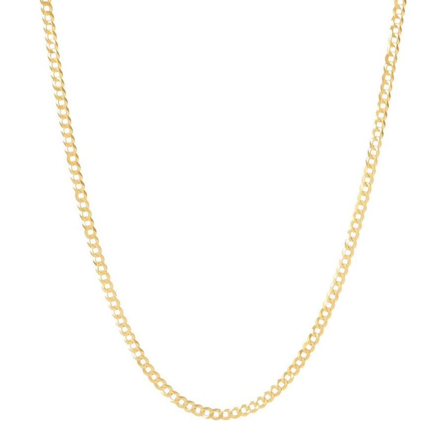 Jewelry BE Jewelry | 16" Comfort Curb Chain - 2.6Mm