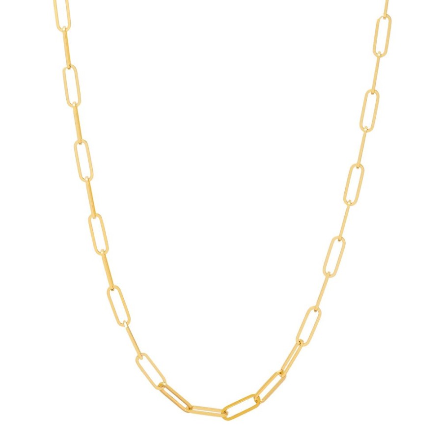 Jewelry BE Jewelry | 18" Paperclip Chain - 3.6Mm