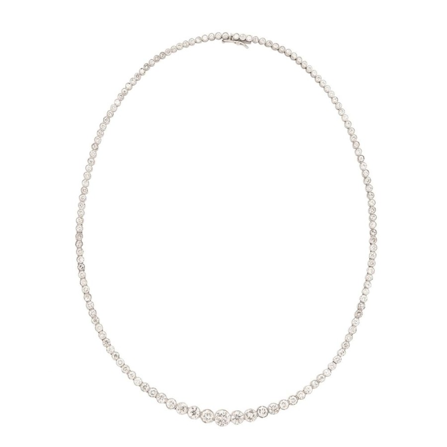 Jewelry Jenna Blake | Vintage Diamond Tennis Necklace