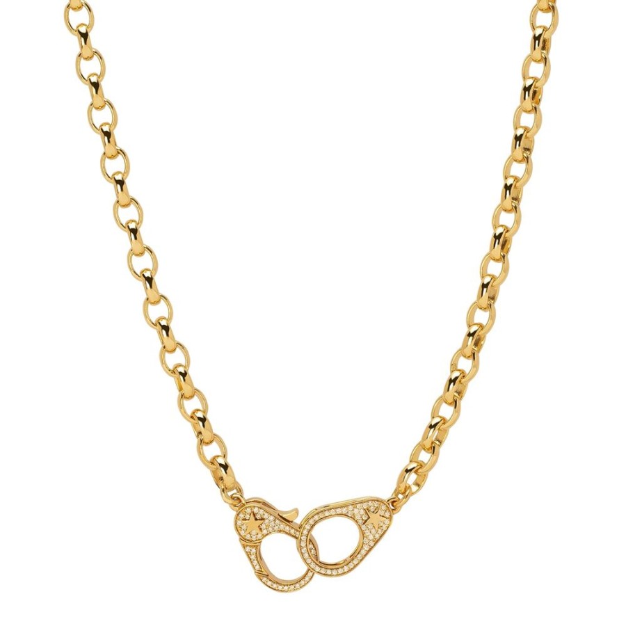 Jewelry Foundrae | Sister Hook Heavy Belcher Diamond Necklace - 16"