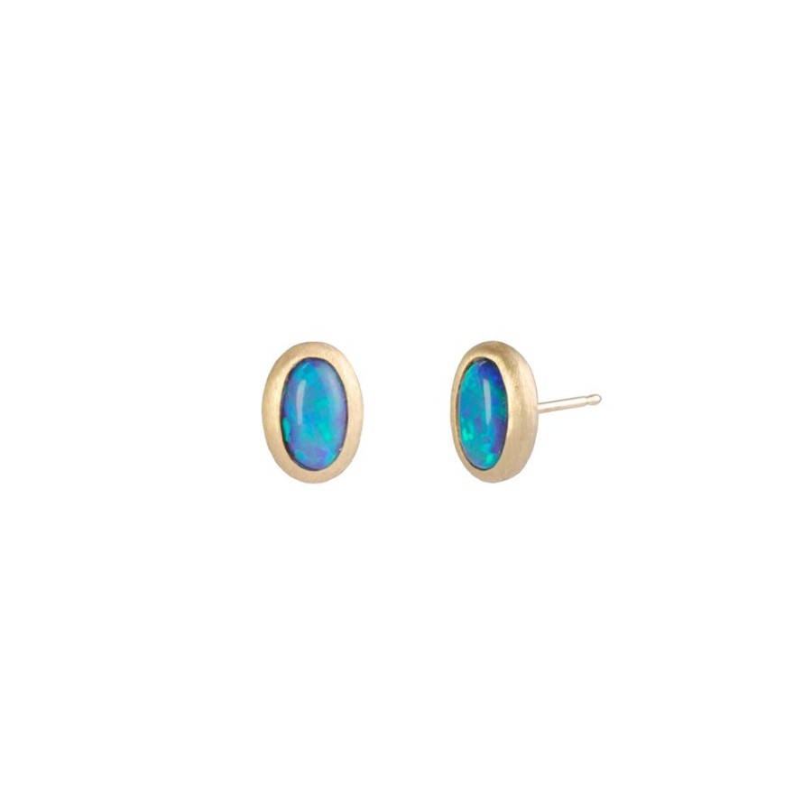 Jewelry Loriann Stevenson | Oval Opal Bubble Studs