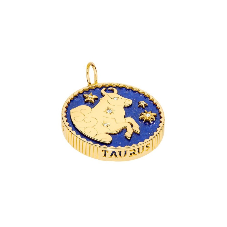 Jewelry Sauer | Zodiac Pendant Necklace - Taurus