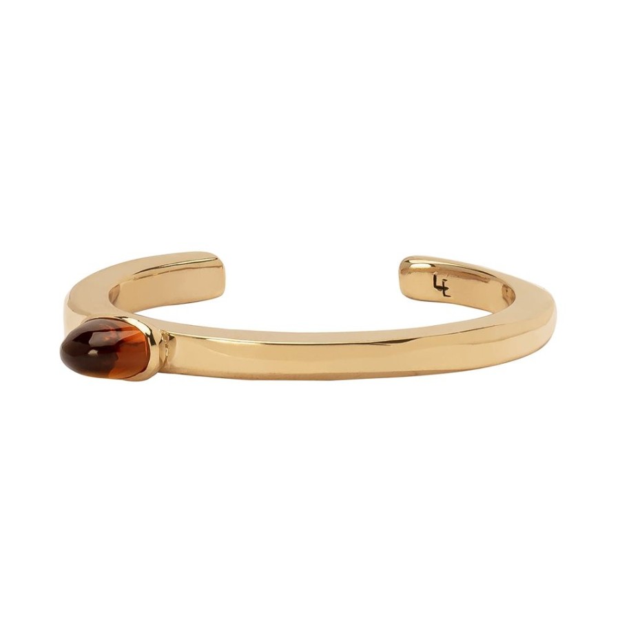 Jewelry Lisa Eisner Jewelry | Citrine Side Bangle