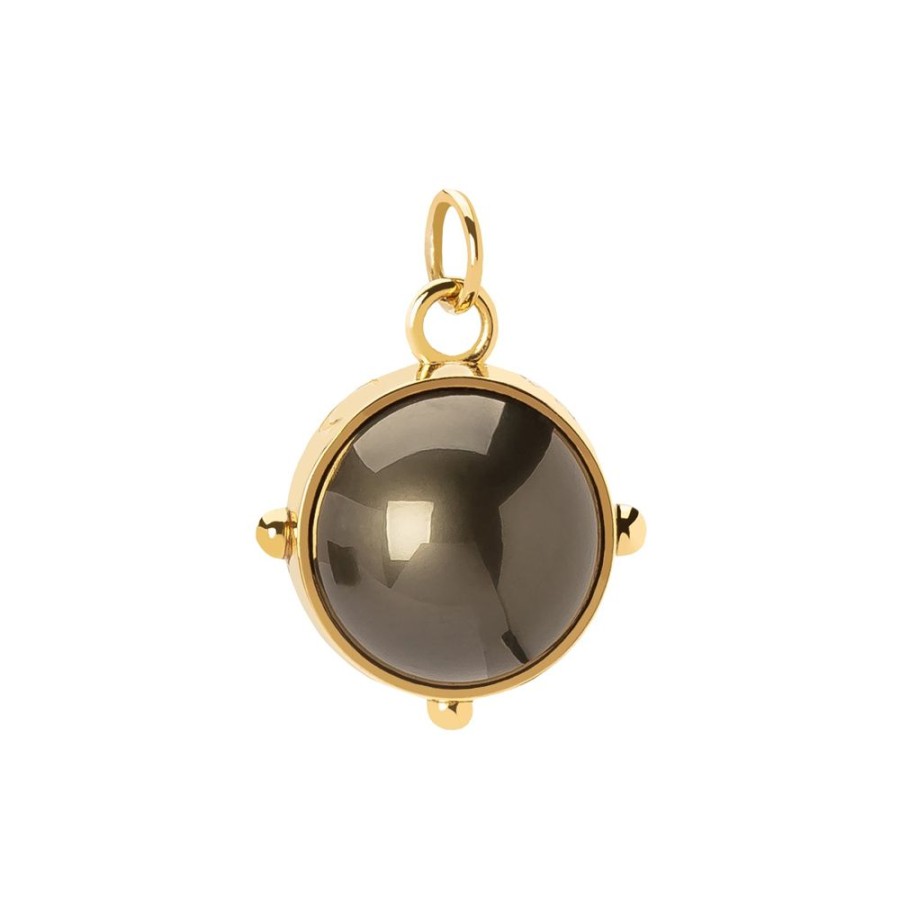 Jewelry Foundrae | Sana Tahitian Black Pearl Medallion