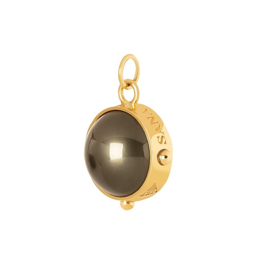 Jewelry Foundrae | Sana Tahitian Black Pearl Medallion