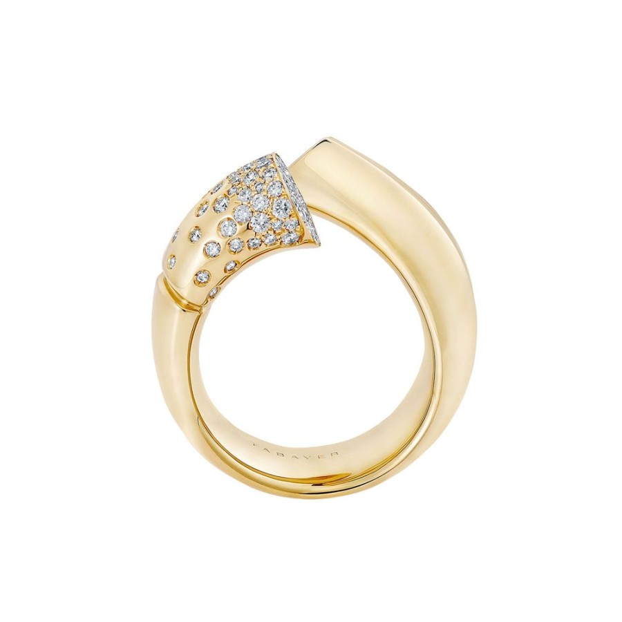 Jewelry Tabayer | Large Diamond Oera Ring