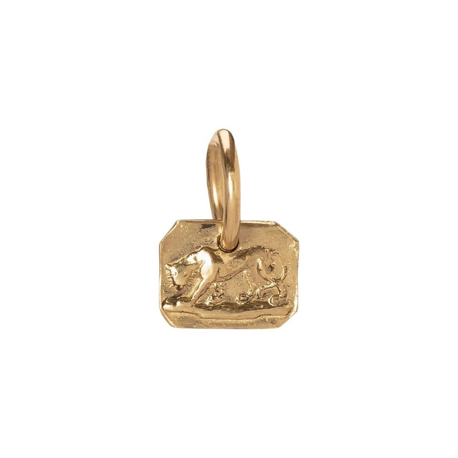 Jewelry James Colarusso | Lioness Pendant - Yellow Gold