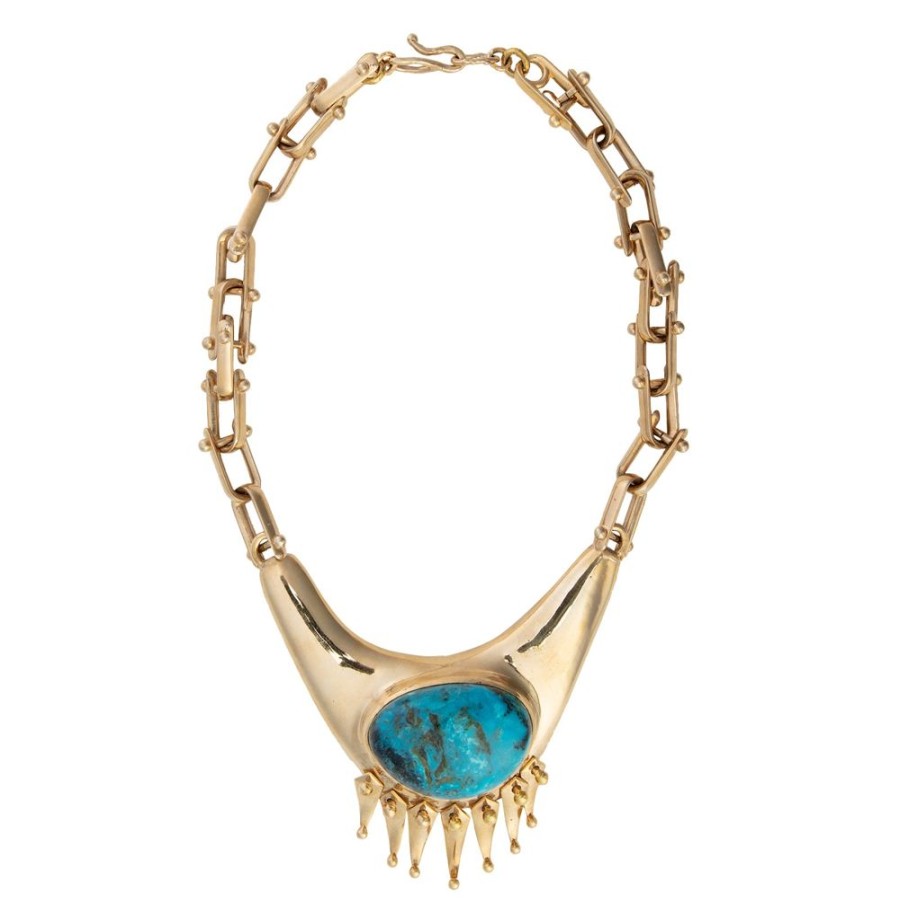 Jewelry Lisa Eisner Jewelry | Kingman Turquoise Point Reyes Necklace