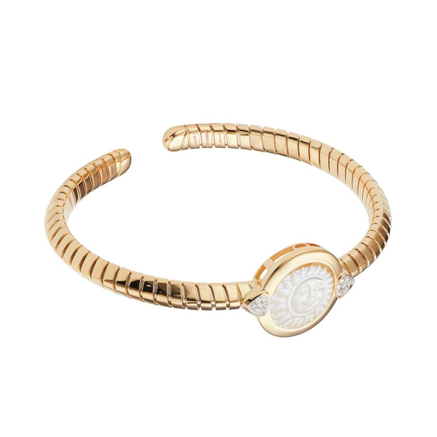 Jewelry Marina B | Soleil Small Bangle - Mother Of Pearl