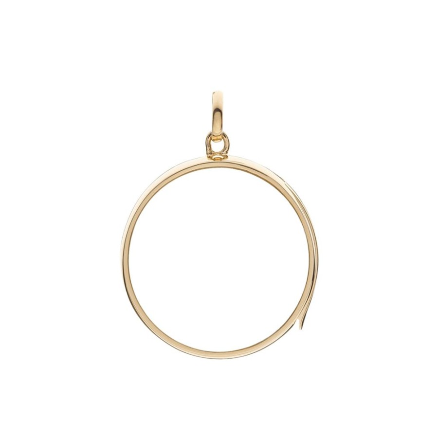 Jewelry Loquet | Large Round Locket - Yellow Gold