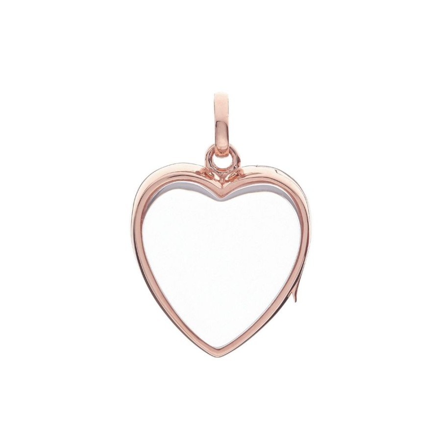 Jewelry Loquet | Medium Heart Locket - Rose Gold