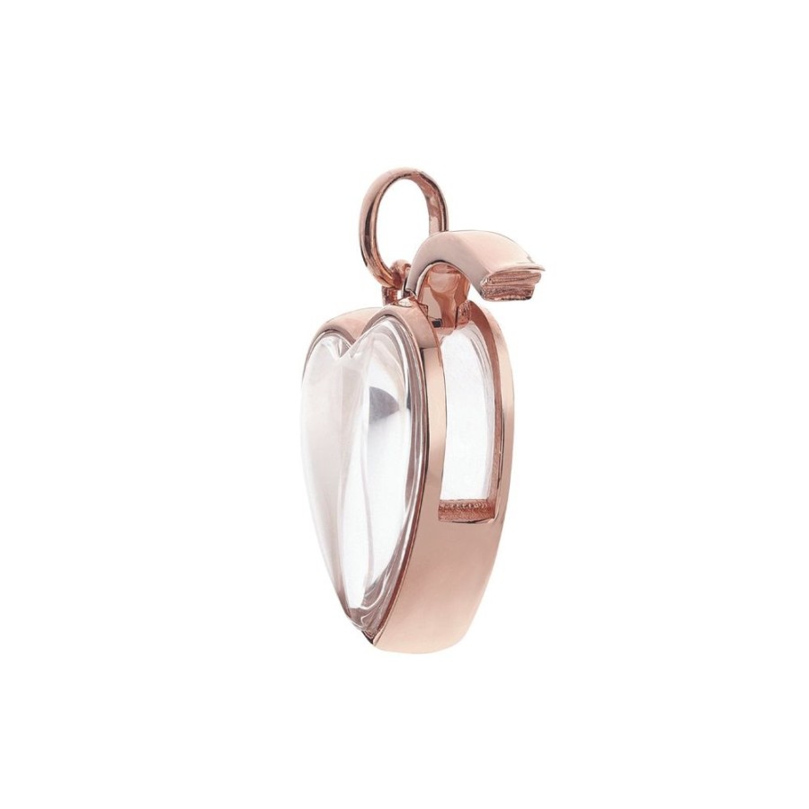 Jewelry Loquet | Medium Heart Locket - Rose Gold