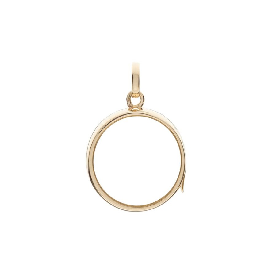 Jewelry Loquet | Medium Round Locket - Yellow Gold