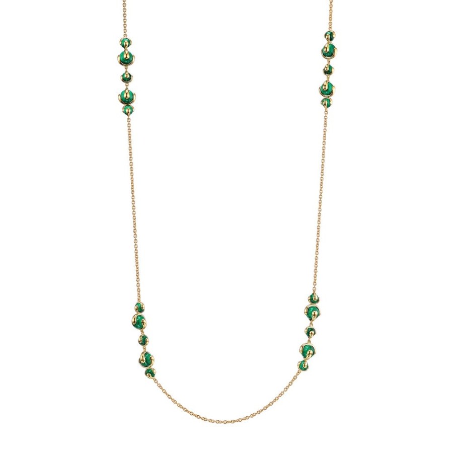 Jewelry Marina B | Cardan Cluster Necklace - Malachite