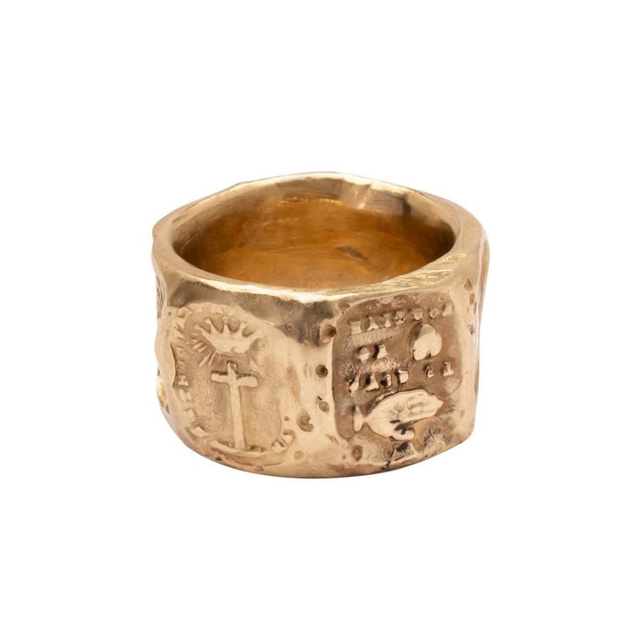 Jewelry James Colarusso | Intaglio Facet Ring - Gold