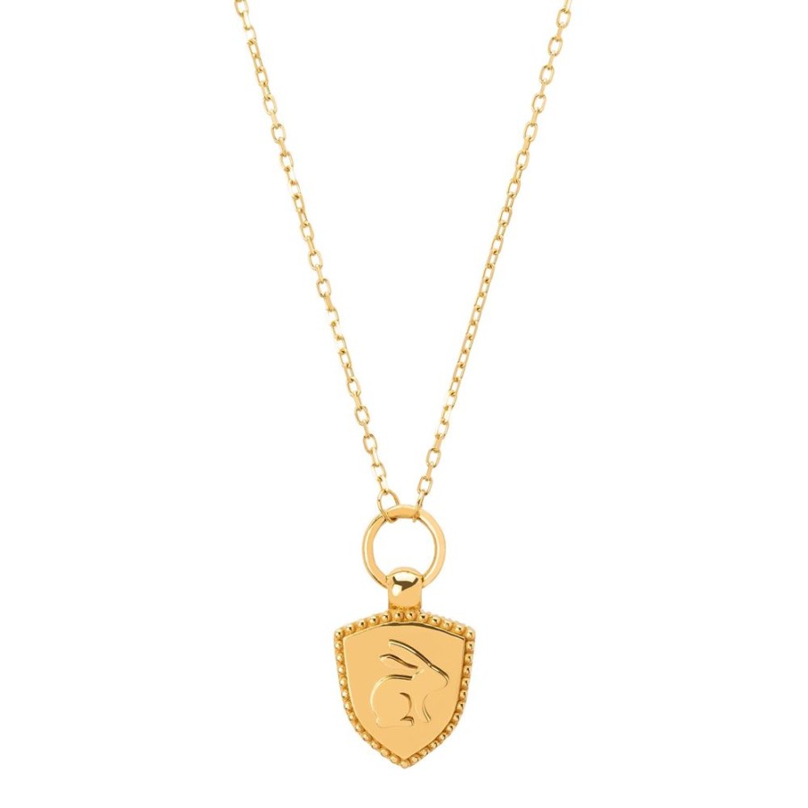 Jewelry Foundrae | Bunny Crest Necklace