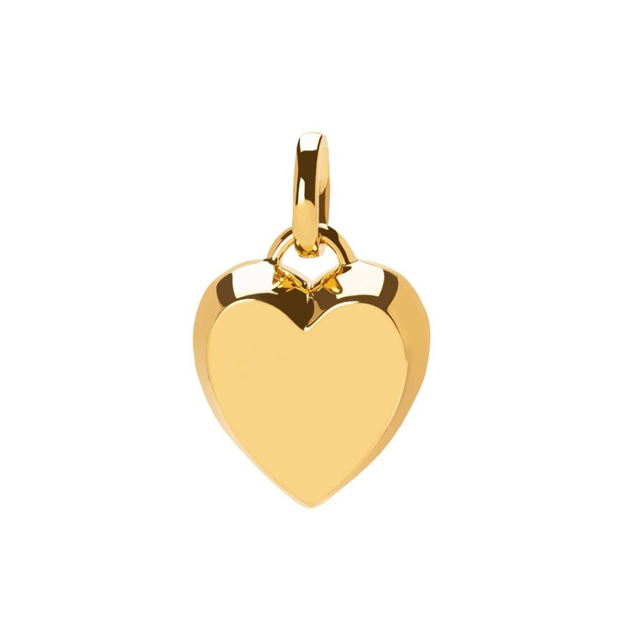 Jewelry Foundrae | Medium Ingot Heart Medallion - Oval Pushgate