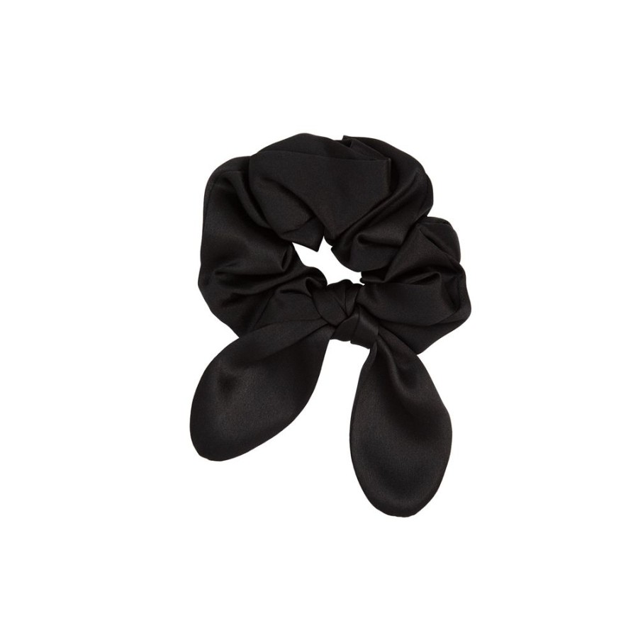 Jewelry Trouver | Black Hair Scrunchie