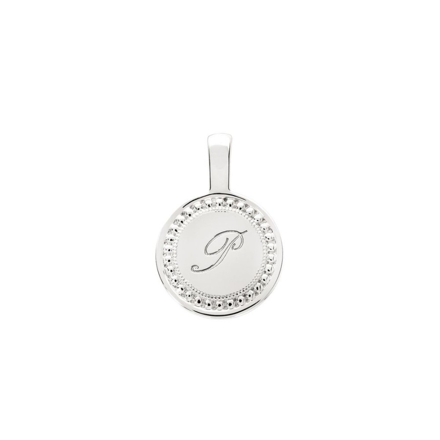 Jewelry Sethi Couture | P.S. Small Round Charm - White Gold