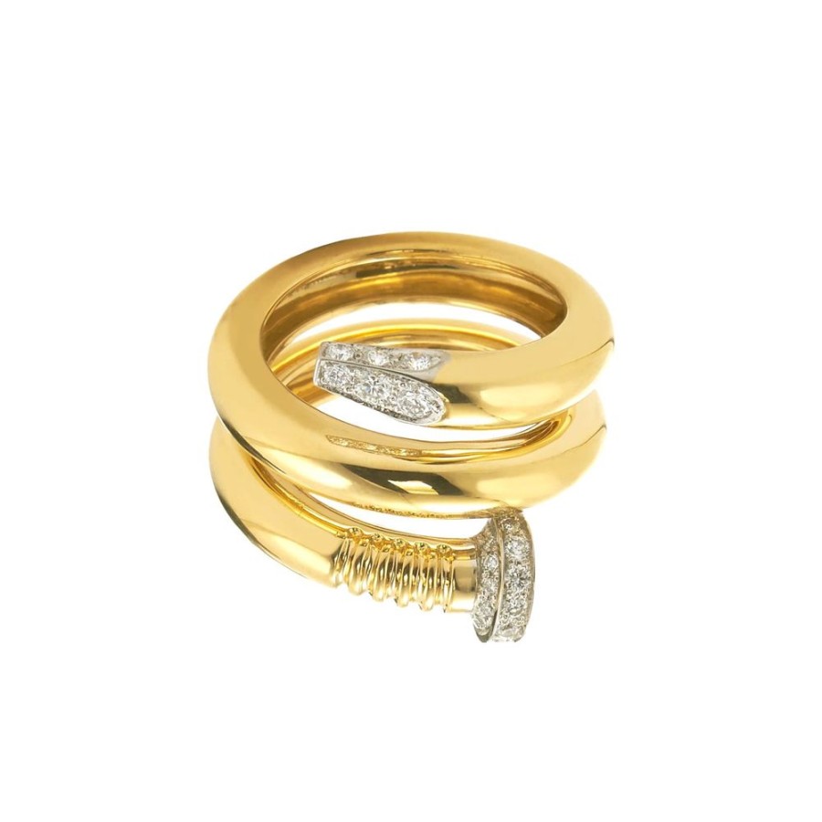 Jewelry David Webb | Diamond Nail Ring