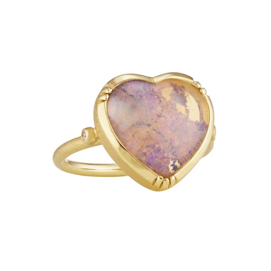 Jewelry Brooke Gregson | Pipe Opal Heart Ring