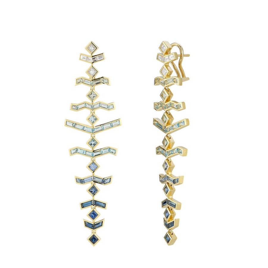 Jewelry Ark | Water Vibrations Long Earrings