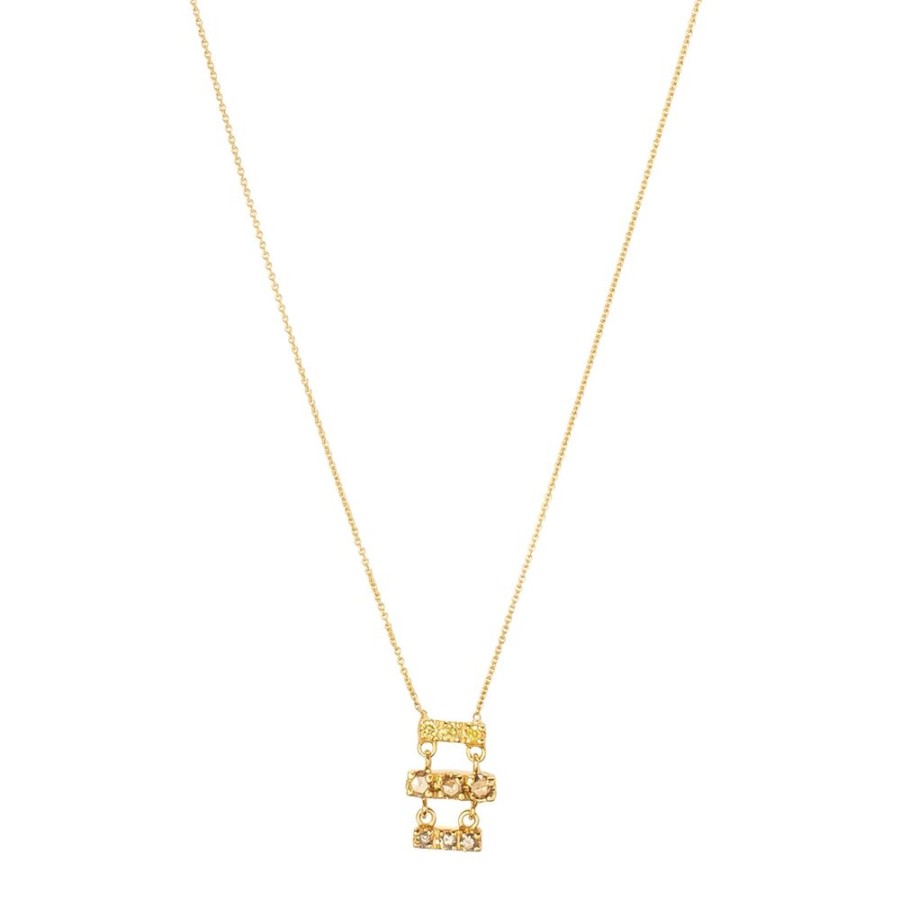 Jewelry Xiao Wang | Astro Pendant Necklace - Diamond