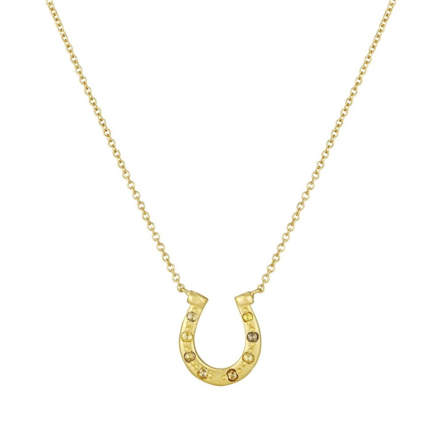 Jewelry Brooke Gregson | Diamond Horseshoe Necklace