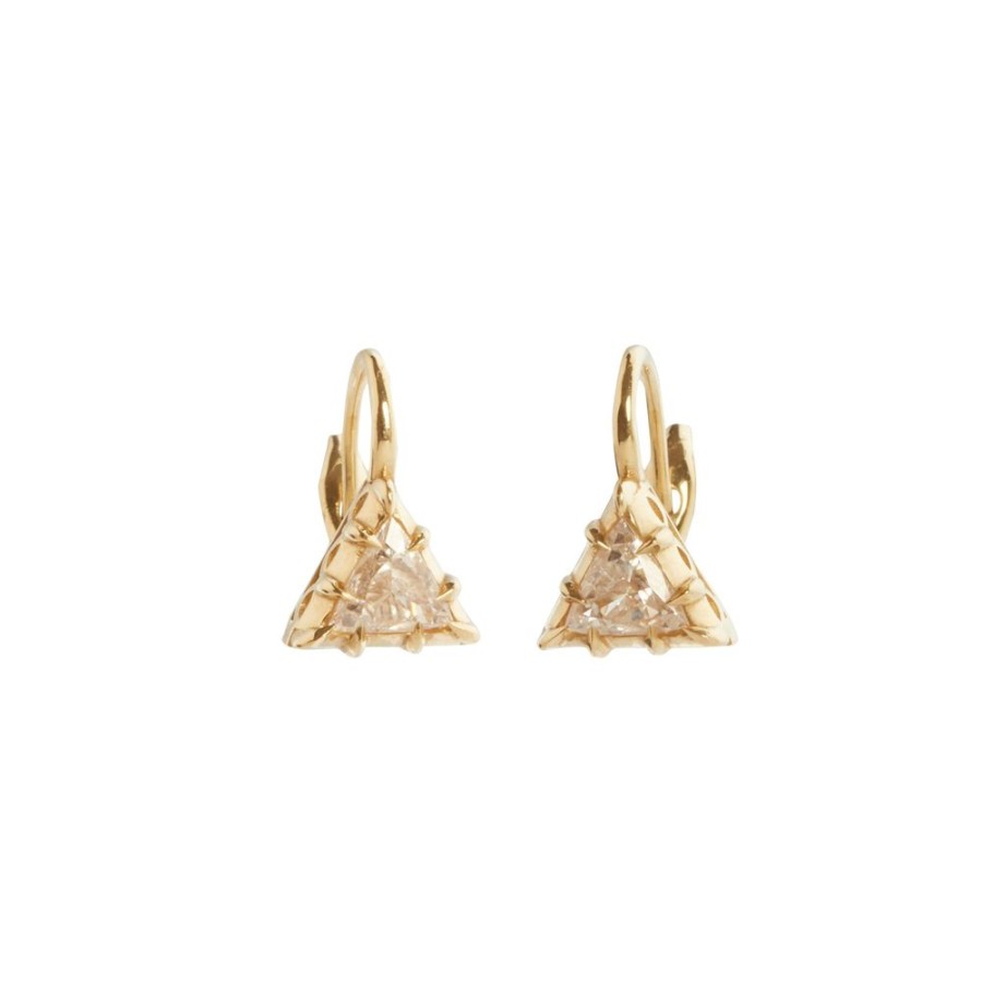 Jewelry Jenna Blake | Trillion Diamond Earrings