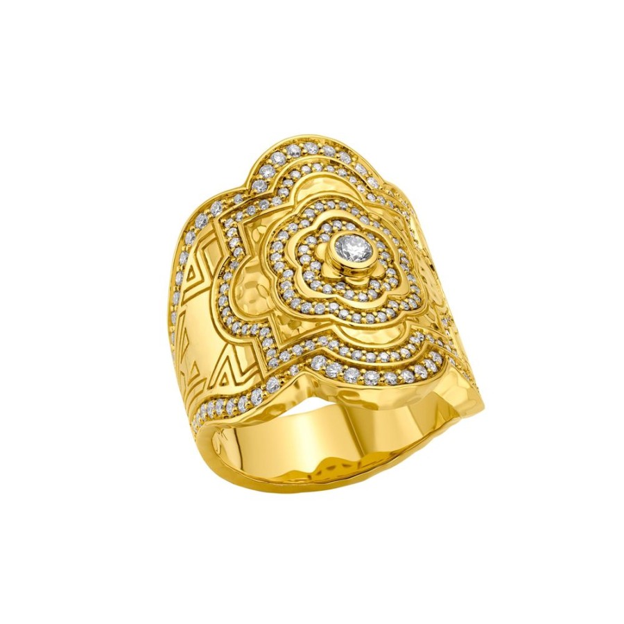 Jewelry Buddha Mama | Small Mandala Wrap Ring