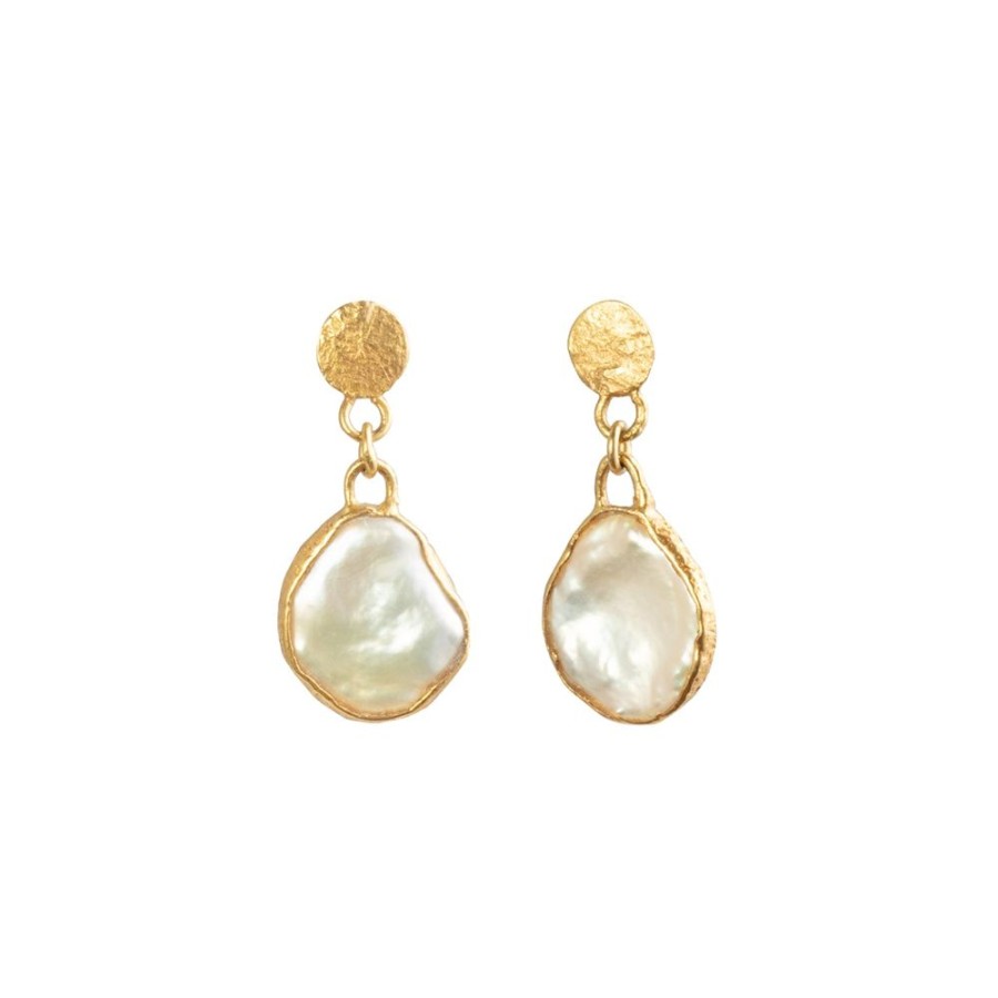 Jewelry Lou Zeldis & Liz Marx Studios | Keshi Pearl Drop Earrings