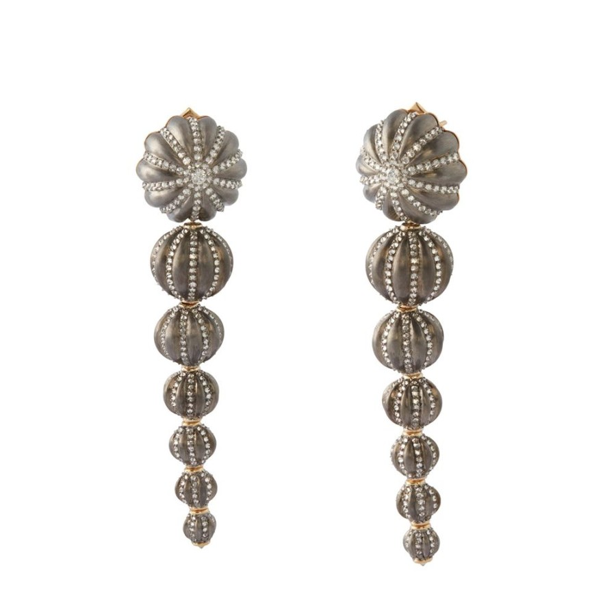 Jewelry Arunashi | Diamond Lantern Earrings