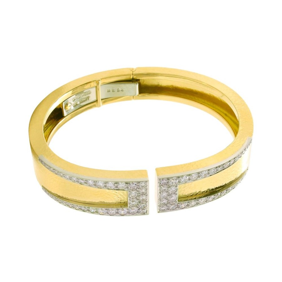 Jewelry David Webb | Diamond Slim Gap Cuff