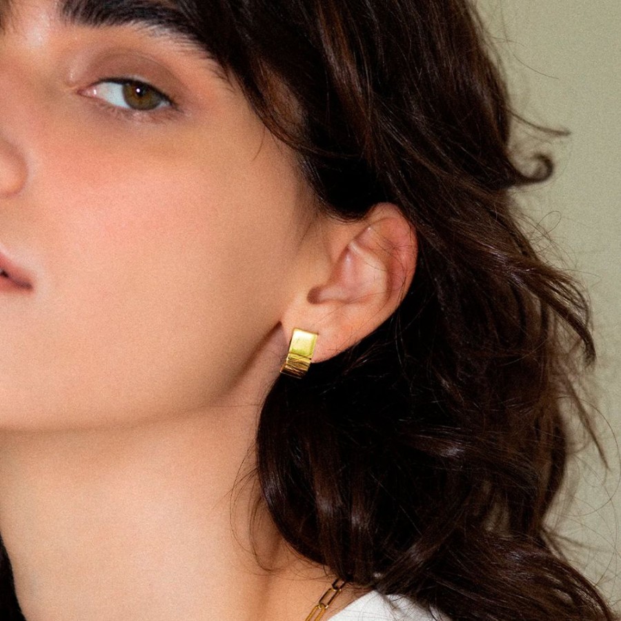 Jewelry Prasi | Santos Dumont Plain Earrings