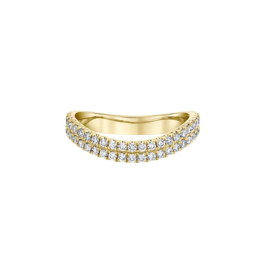 Jewelry Anita Ko | Curved Diamond Ring