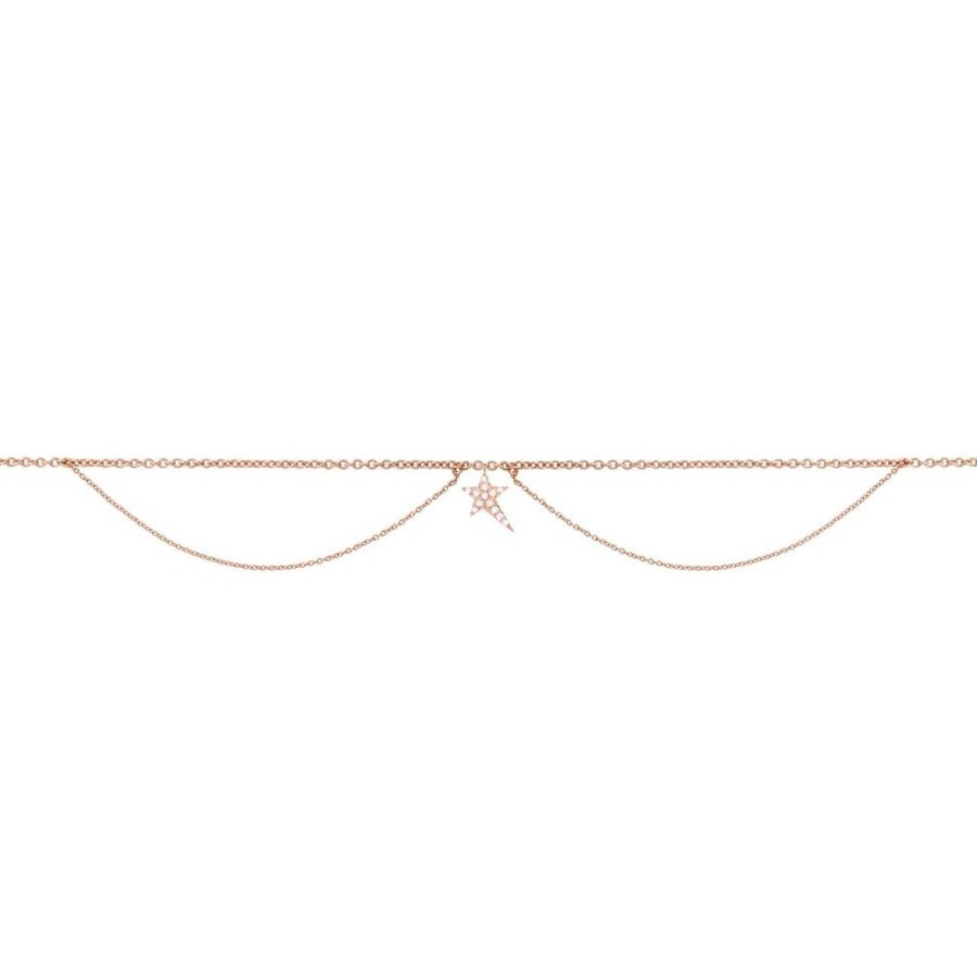 Jewelry Diane Kordas | Star Anklet