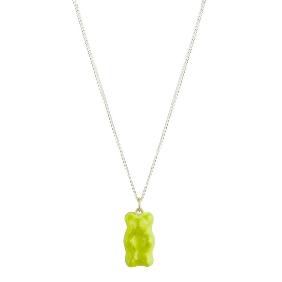 Jewelry Maggoosh | Gummy Pendant Necklace - Neon Yellow