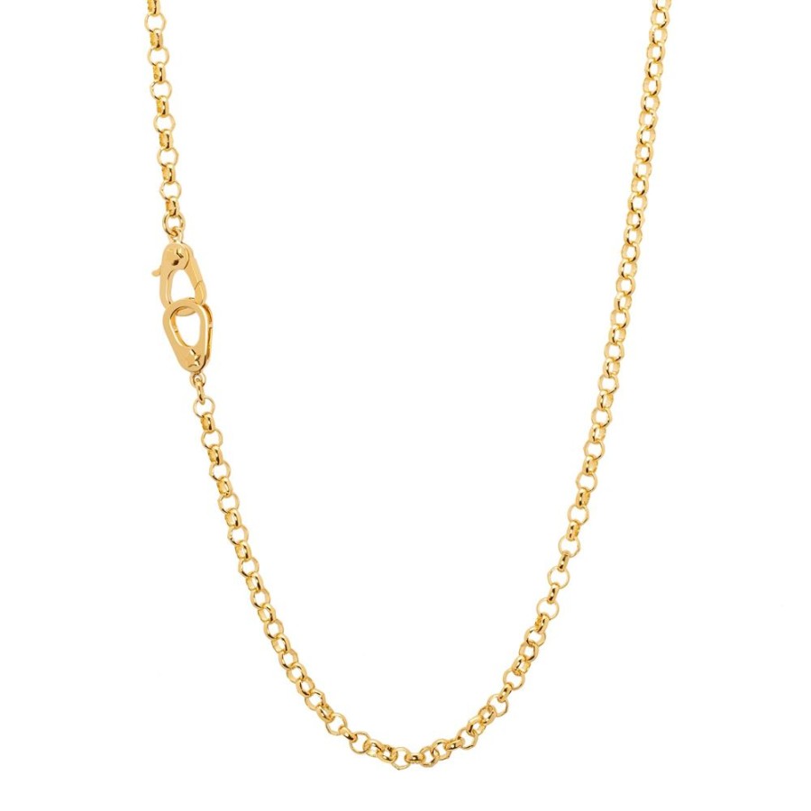 Jewelry Foundrae | Sister Hook Medium Belcher Necklace - 36"