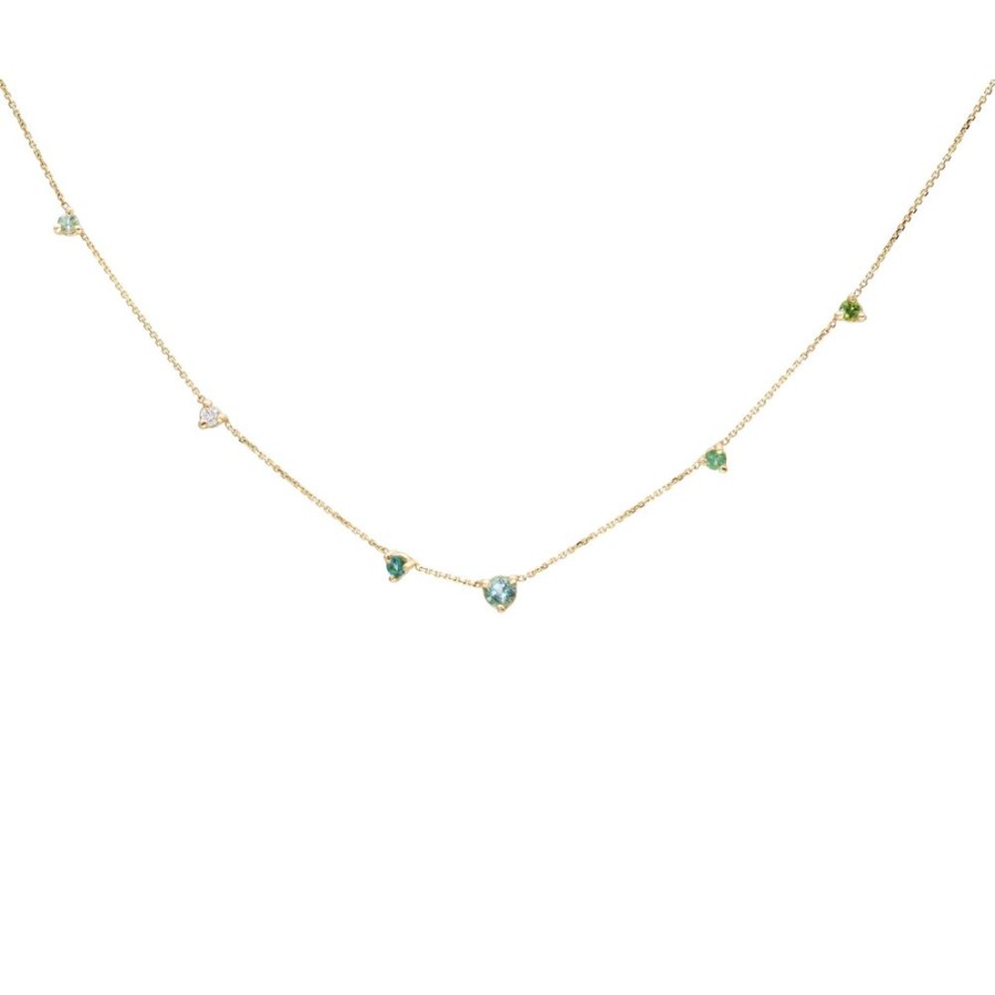 Jewelry WWAKE | Botany Linear Chain Necklace