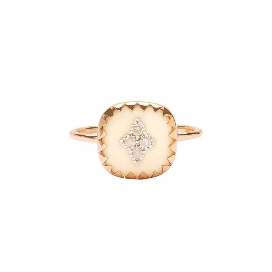 Jewelry Pascale Monvoisin | Pierrot Ring - White