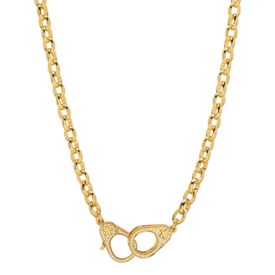 Jewelry Foundrae | Sister Hook Heavy Belcher Diamond Necklace - 36"