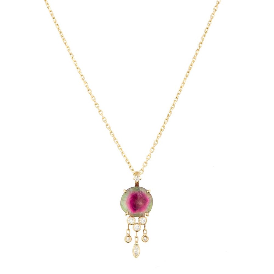 Jewelry Celine Daoust | Jelly Fish Necklace - Tourmaline