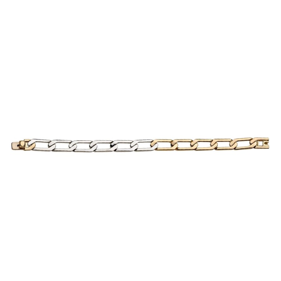 Jewelry Prasi | 2-Tone Fatto A Mano Chain Bracelet